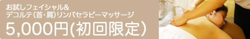 お試しフェイシャルコース